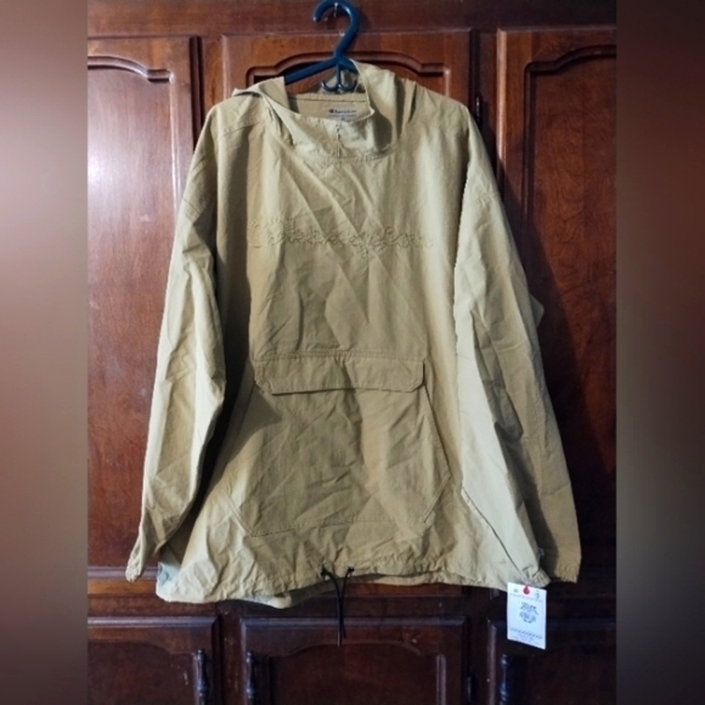Champion Windbreaker Anorak‎ Olive Jacket